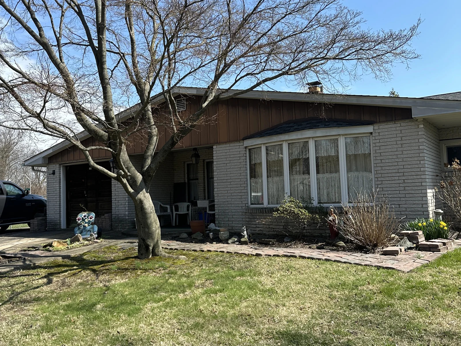 House before renovation in Pennsylvania